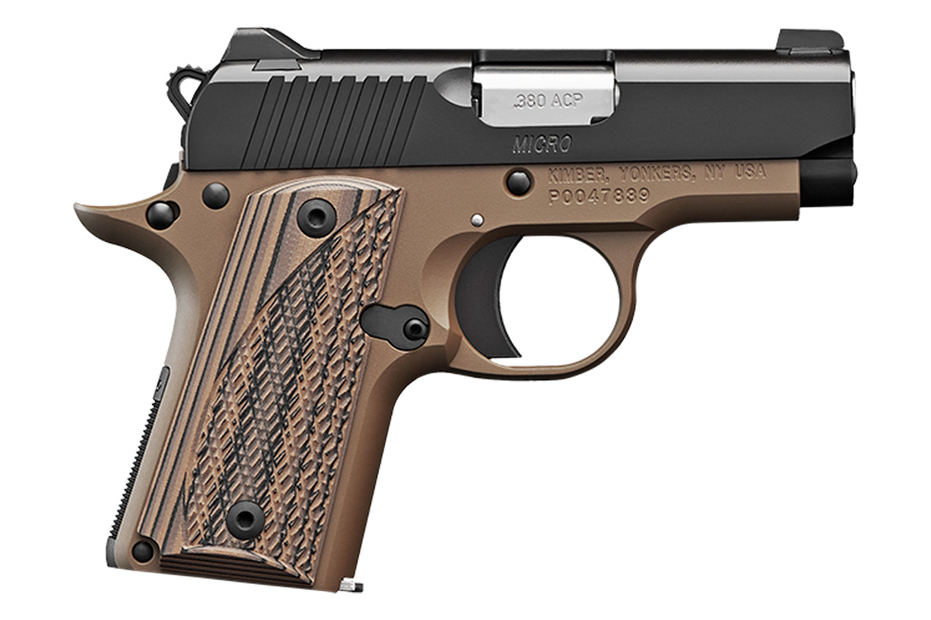Micro Desert Night 380 ACP Flat Dark Earth (FDE) Carry Conceal Pistol