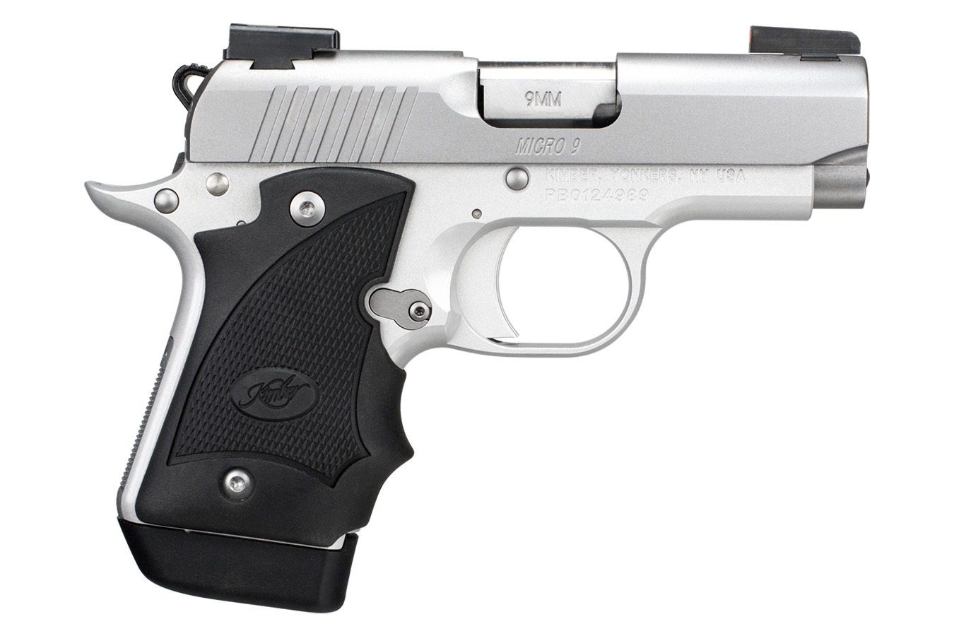 Micro 9 Stainless (DN) 9mm Carry Conceal Pistol with Truglo TFX Pro Day/Night Sights