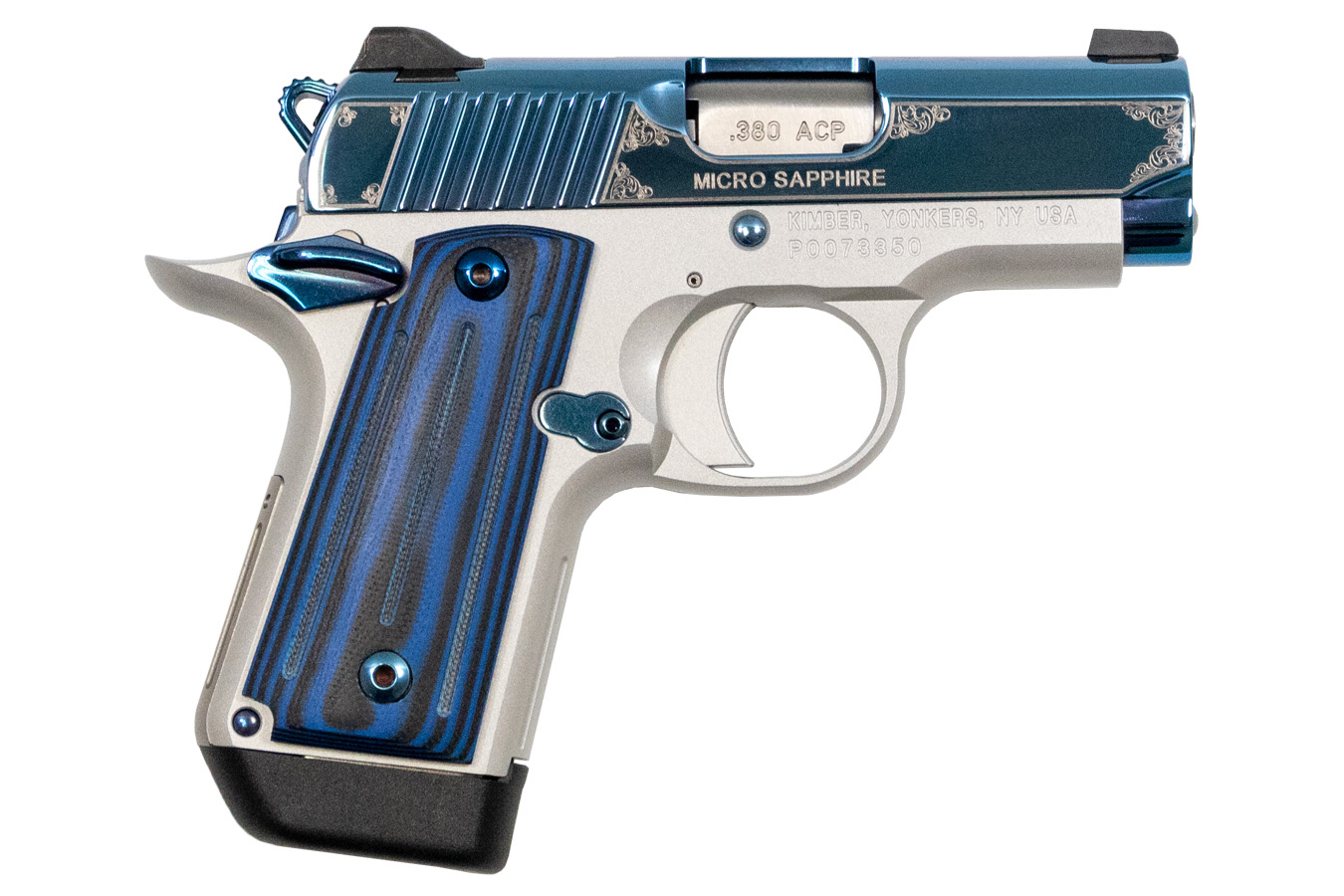Micro Sapphire Special Edition 380 Auto with Blue PVD Finish - Firearms | The Gun Shop