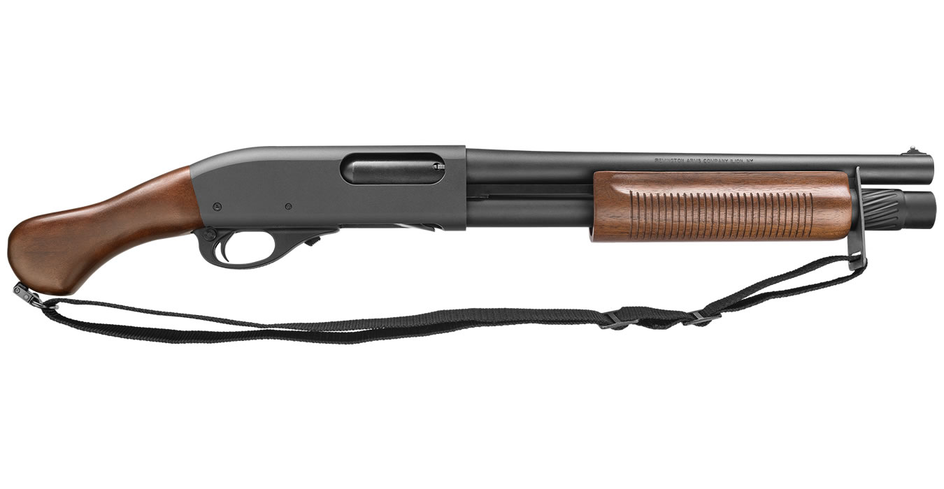 870 Tac-14 Hardwood 12 Gauge Pump-Action with 14-Inch Barrel - Firearms | The Gun Shop