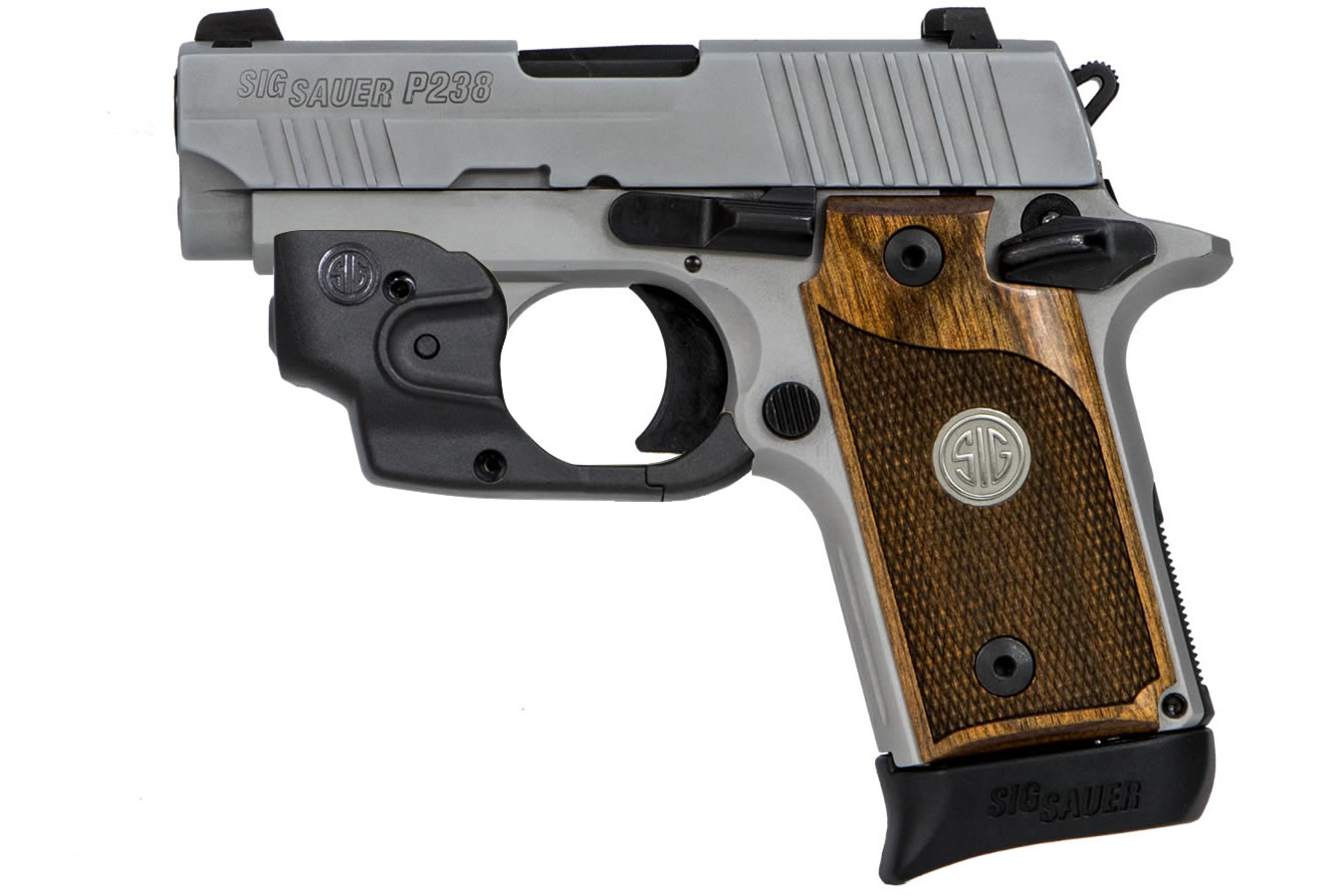 P238 380 ACP Alloy Stainless Elite with Sig Lima-38 Laser - Firearms | The Gun Shop