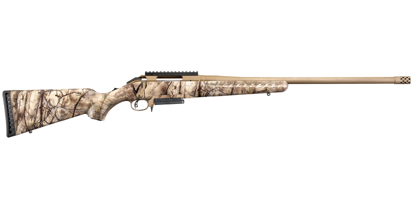 American Rifle 243 Win with GoWild I-M Brush Camo Stock and AI-Style Magazine - Bolt-Action Rifles | The Gun Shop