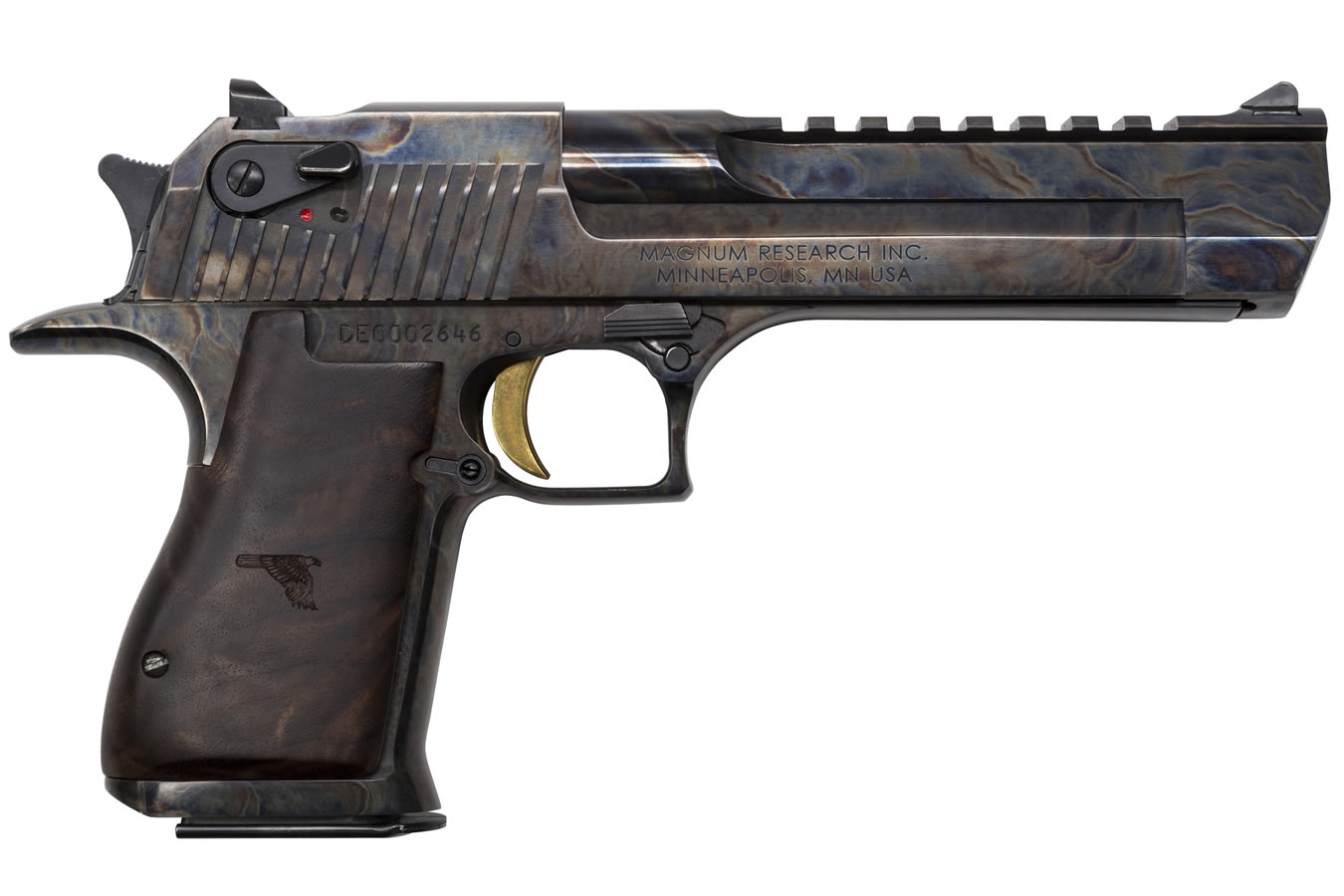 Desert Eagle 357 Magnum Full-Size Pistol with Case Hardened Finish