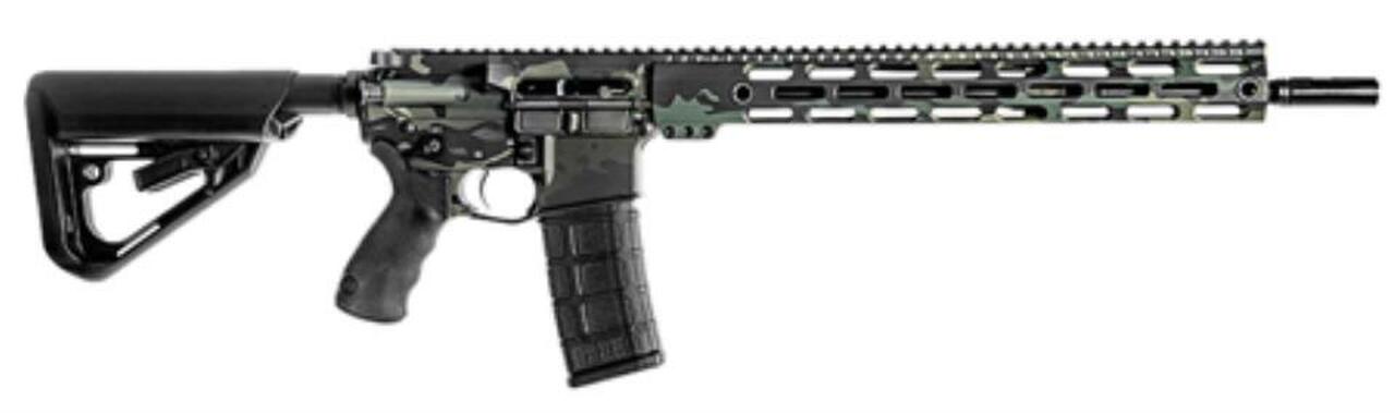 BCI Defense SQS15 Pro Series, .300 AAC Blackout, 16",, , Multicam Black, 30 rd