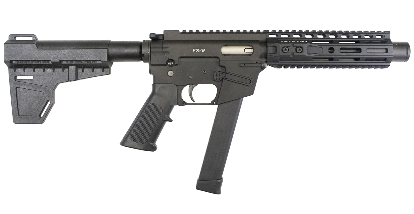 FX-9 9mm AR-Style Pistol with Stabilizing Arm Brace - Firearms | The Gun Shop