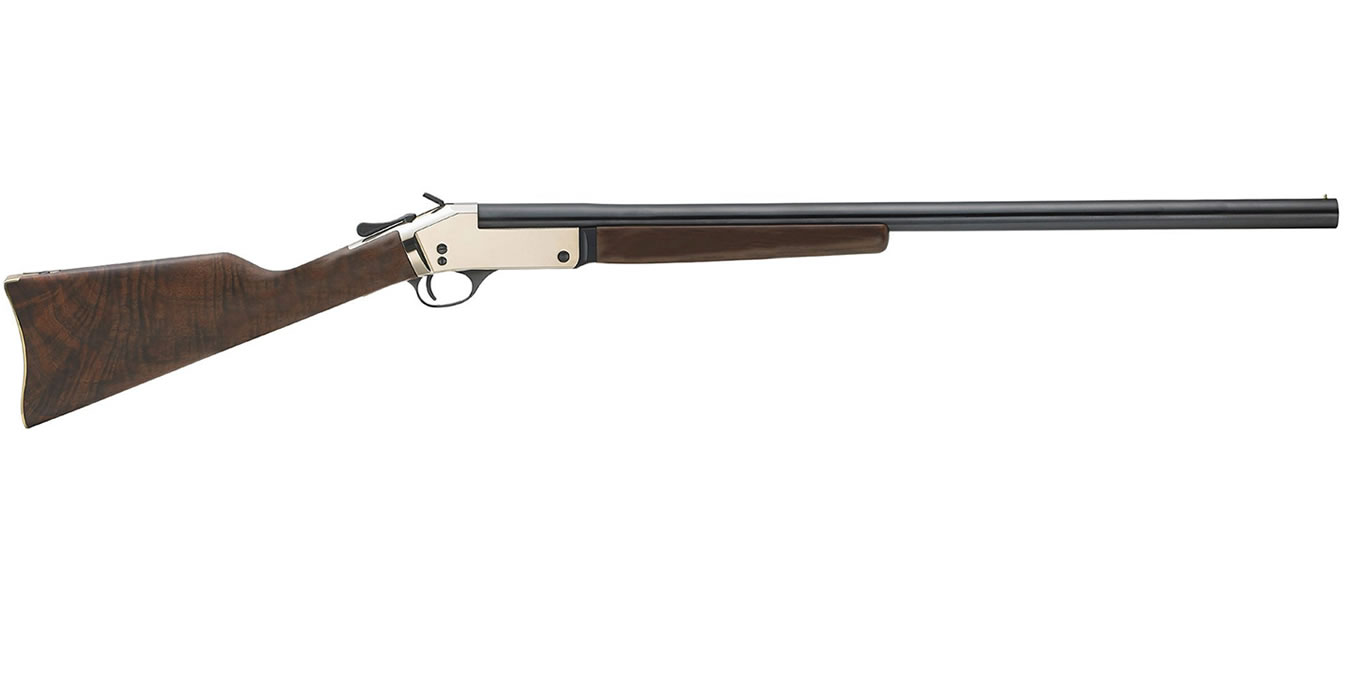 20 Gauge Single-Shot Shotgun with Brass Receiver - Firearms | The Gun Shop