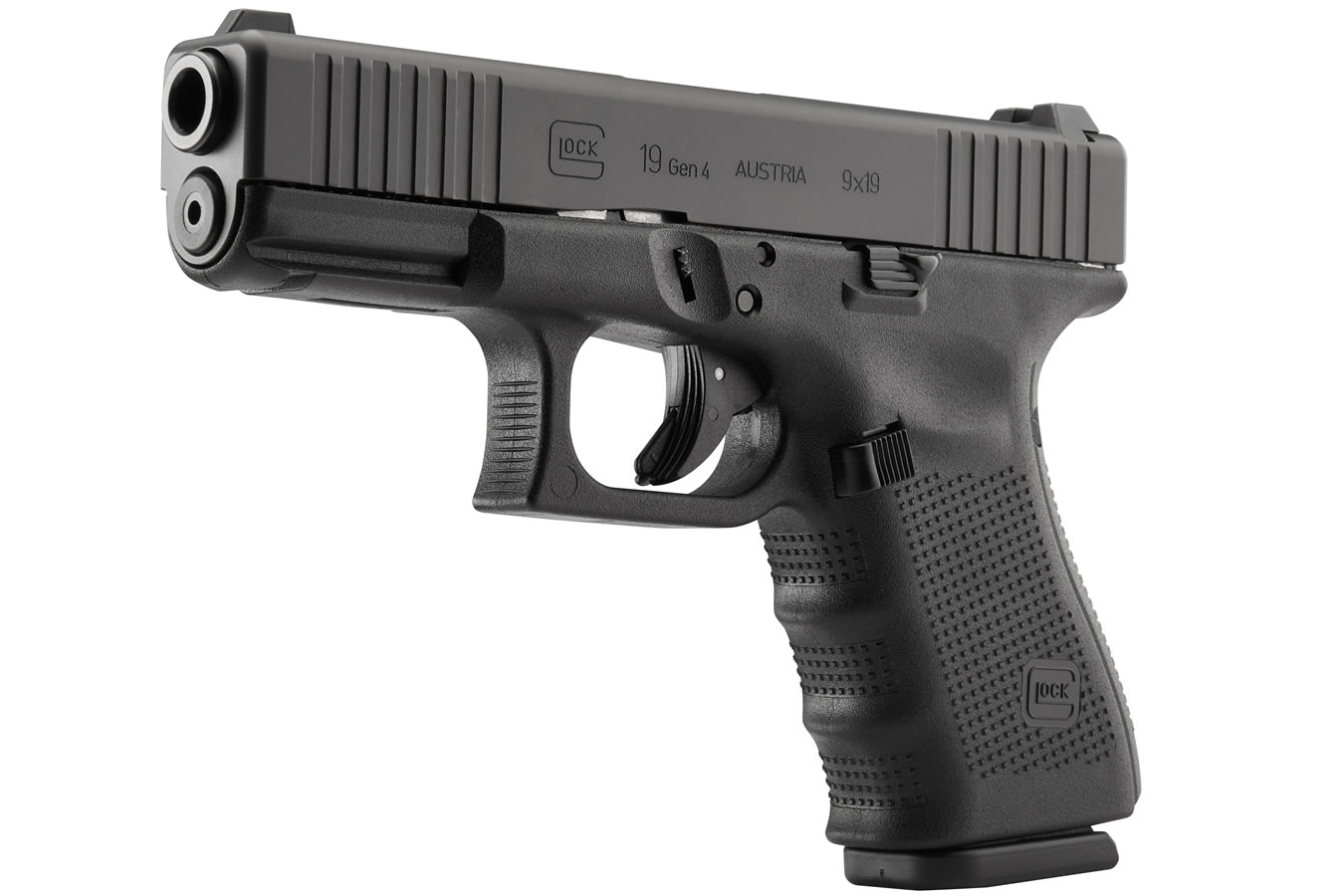 19 Gen4 9mm 15-Round Pistol with Front Serrations and Night Sights - Firearms | The Gun Shop