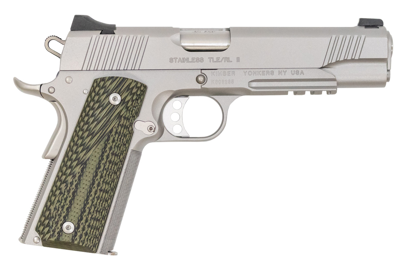 Stainless TLE/RL II 45 ACP with Night Sights
