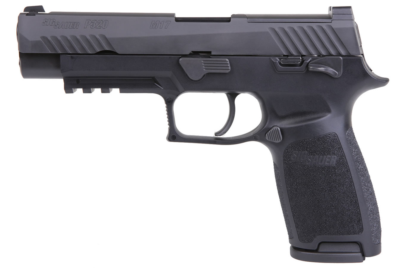 P320 M17 Bravo 9mm Striker-Fired Pistol with Manual Safety