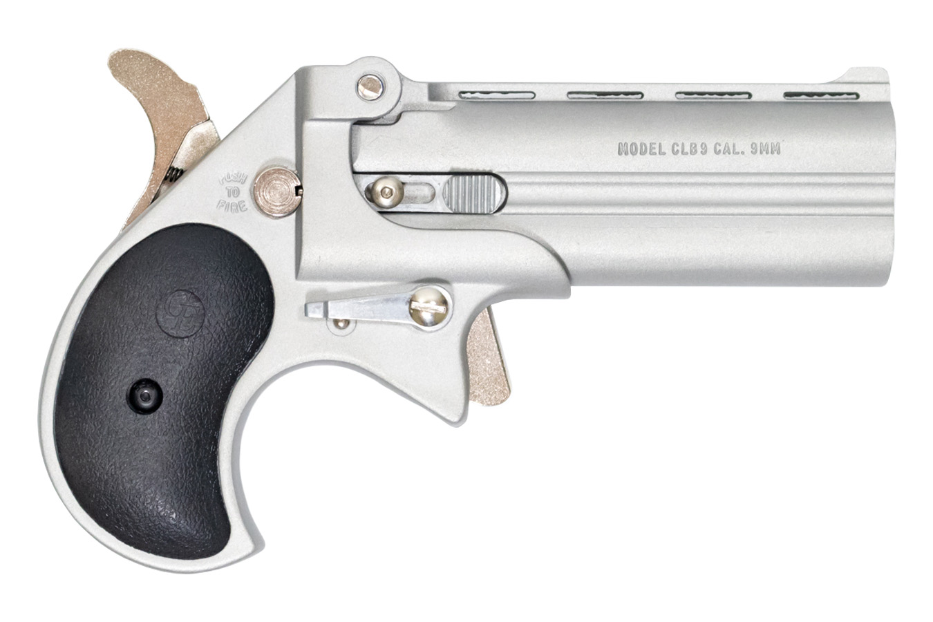 9mm Long Bore Derringer with Satin Finish - Derringers | The Gun Shop