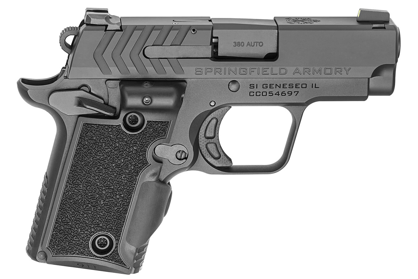 911 380 ACP Black Carry Conceal Pistol with Viridian Green Laser - Firearms | The Gun Shop