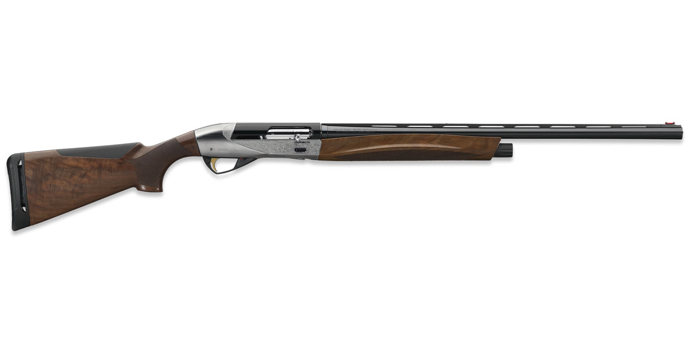 Ethos 12 GA Shotgun with Engraved Nickel Plated Receiver - Firearms | The Gun Shop