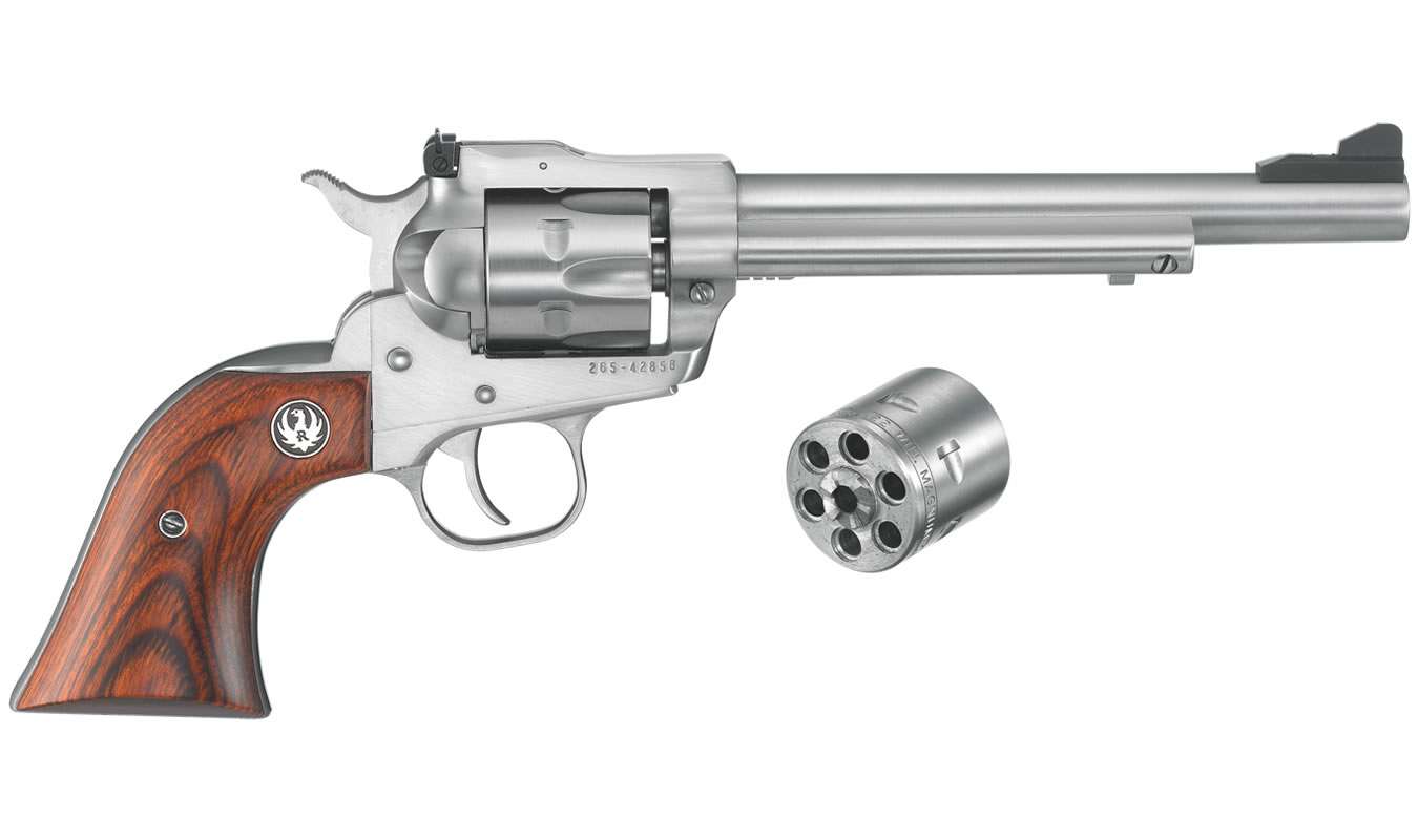 New Model Single-Six Convertible 22LR/22WMR Single-Action Revolver - Firearms | The Gun Shop