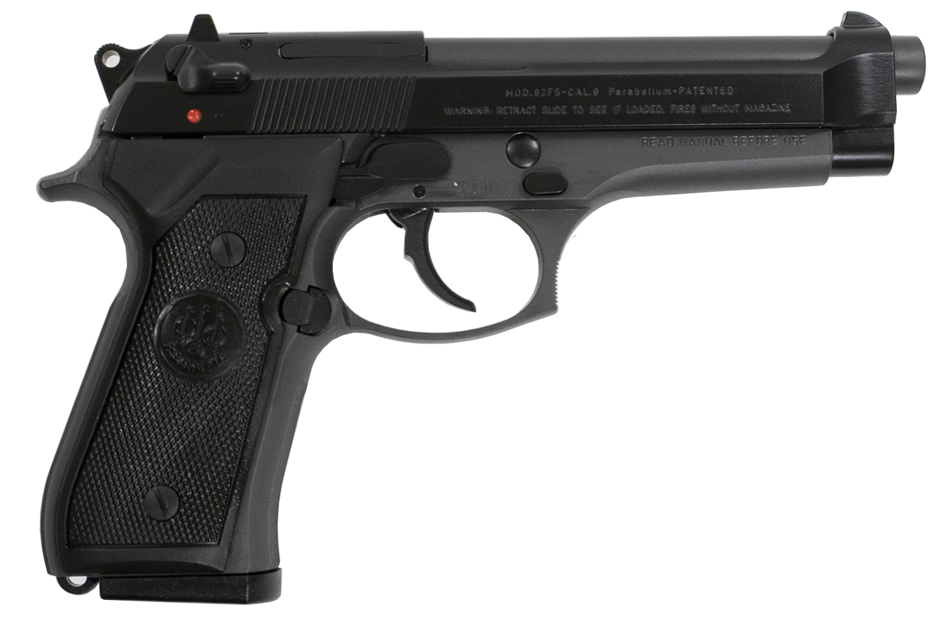 92FS 9mm DA/SA Pistol with Sniper Gray Frame - Firearms | The Gun Shop