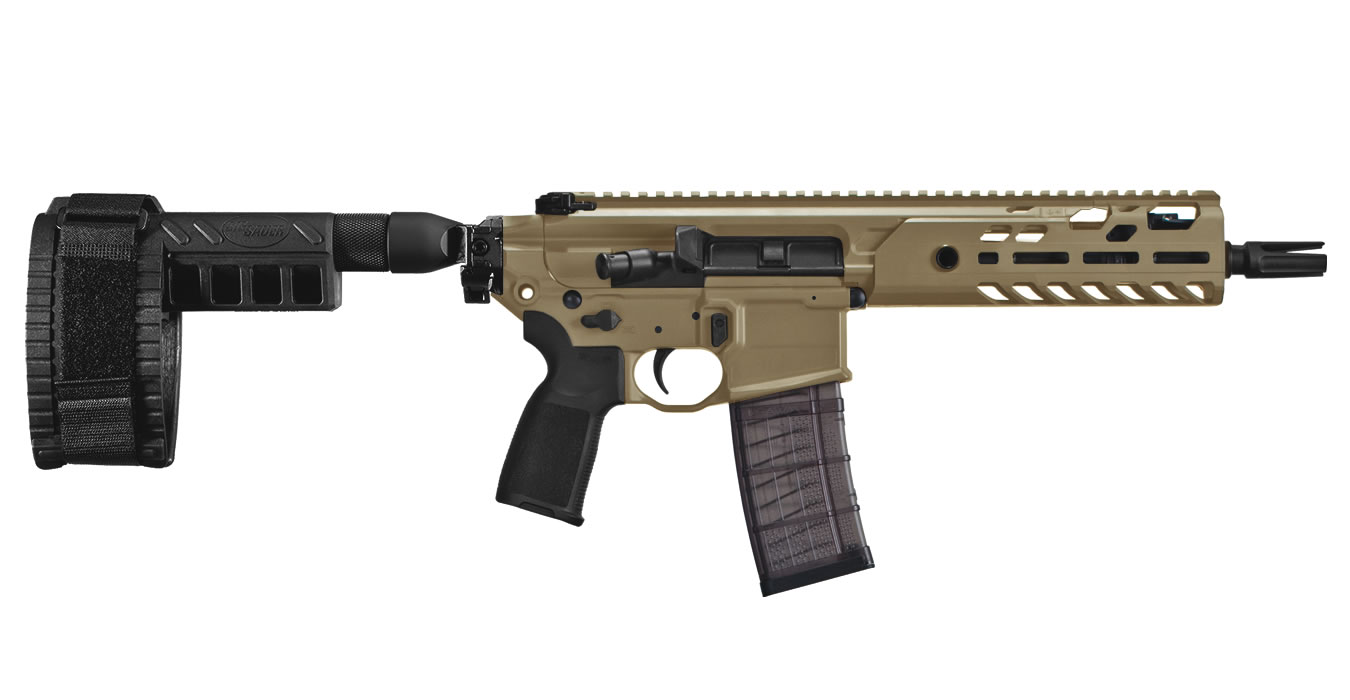 MCX Virtus 300 Blackout Flat Dark Earth (FDE) Pistol with PSB - Firearms | The Gun Shop