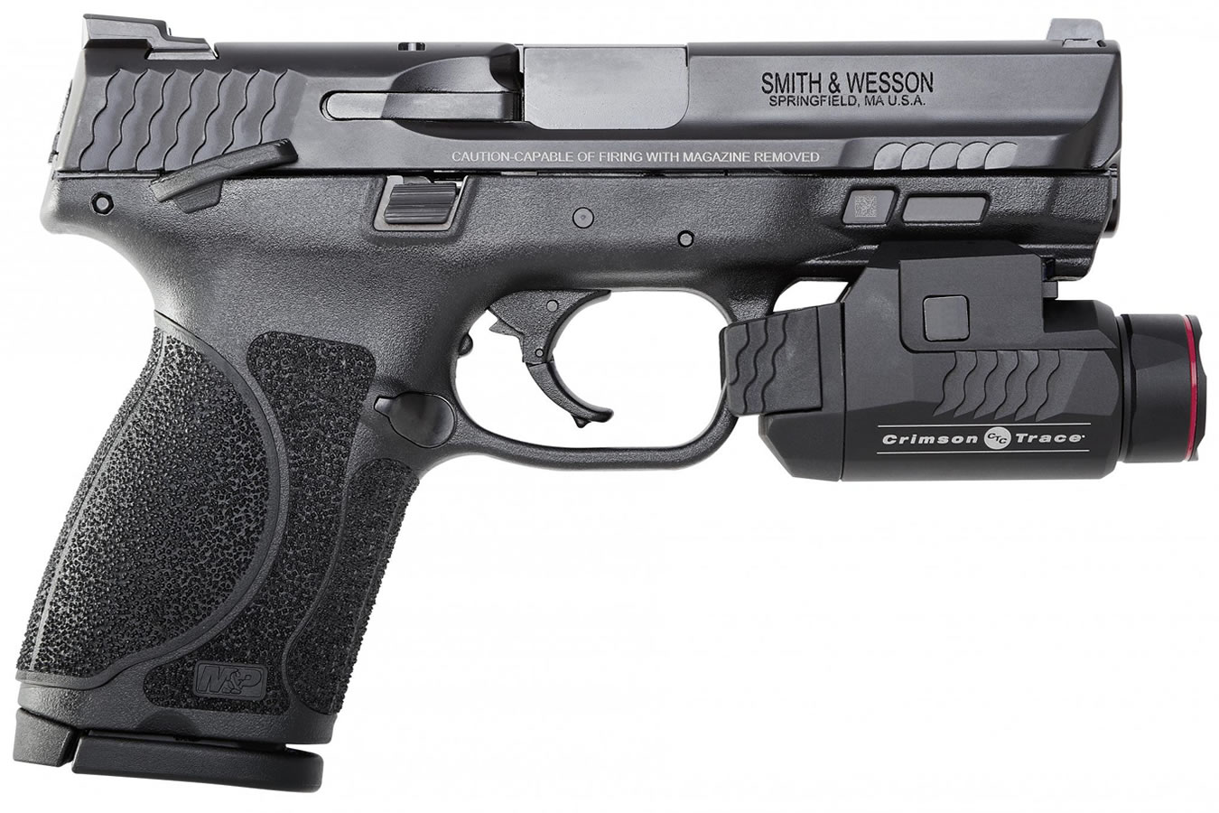 MP9 M2.0 Compact 9mm Pistol with Crimson Trace Rail Master Universal Tactical Light - Firearms | The Gun Shop