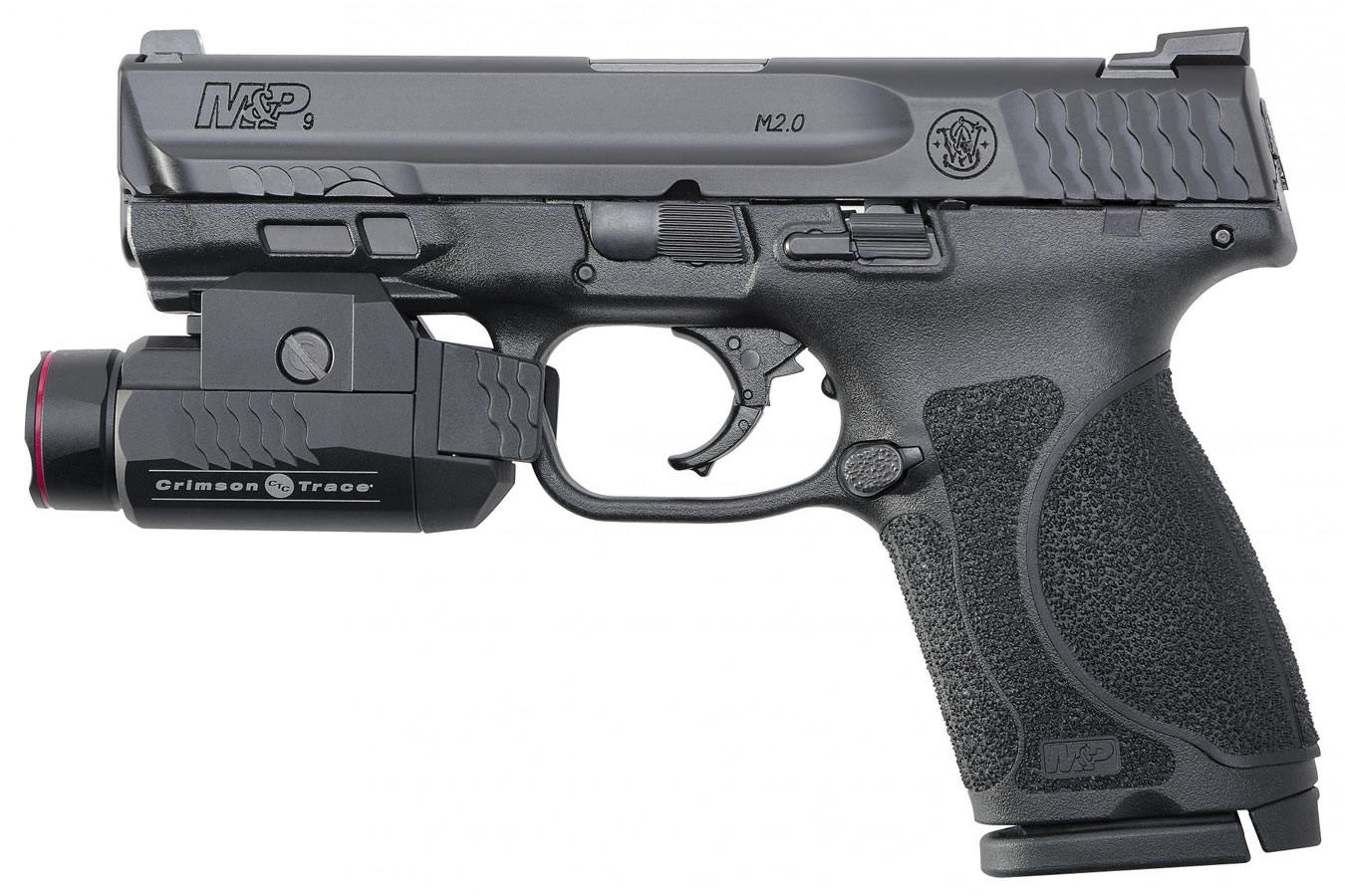MP9 M2.0 Compact 9mm Pistol with Crimson Trace Rail Master Universal Tactical Light and No Thumb Safety - Firearms | The Gun Shop