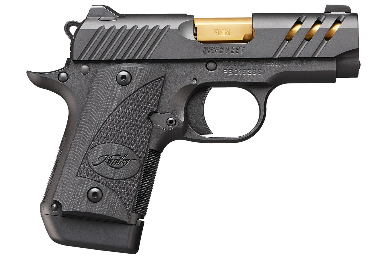 Micro 9 ESV Black 9mm Carry Conceal Pistol with Ported Slide - Firearms | The Gun Shop