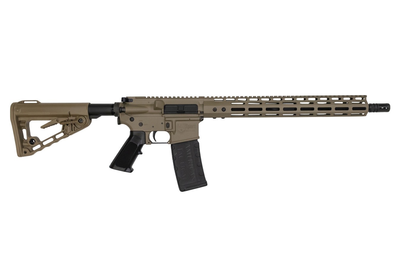 Mil-Sport 5.56mm Flat Dark Earth Cerakote Semi-Auto Rifle with M-LOK - Firearms | The Gun Shop