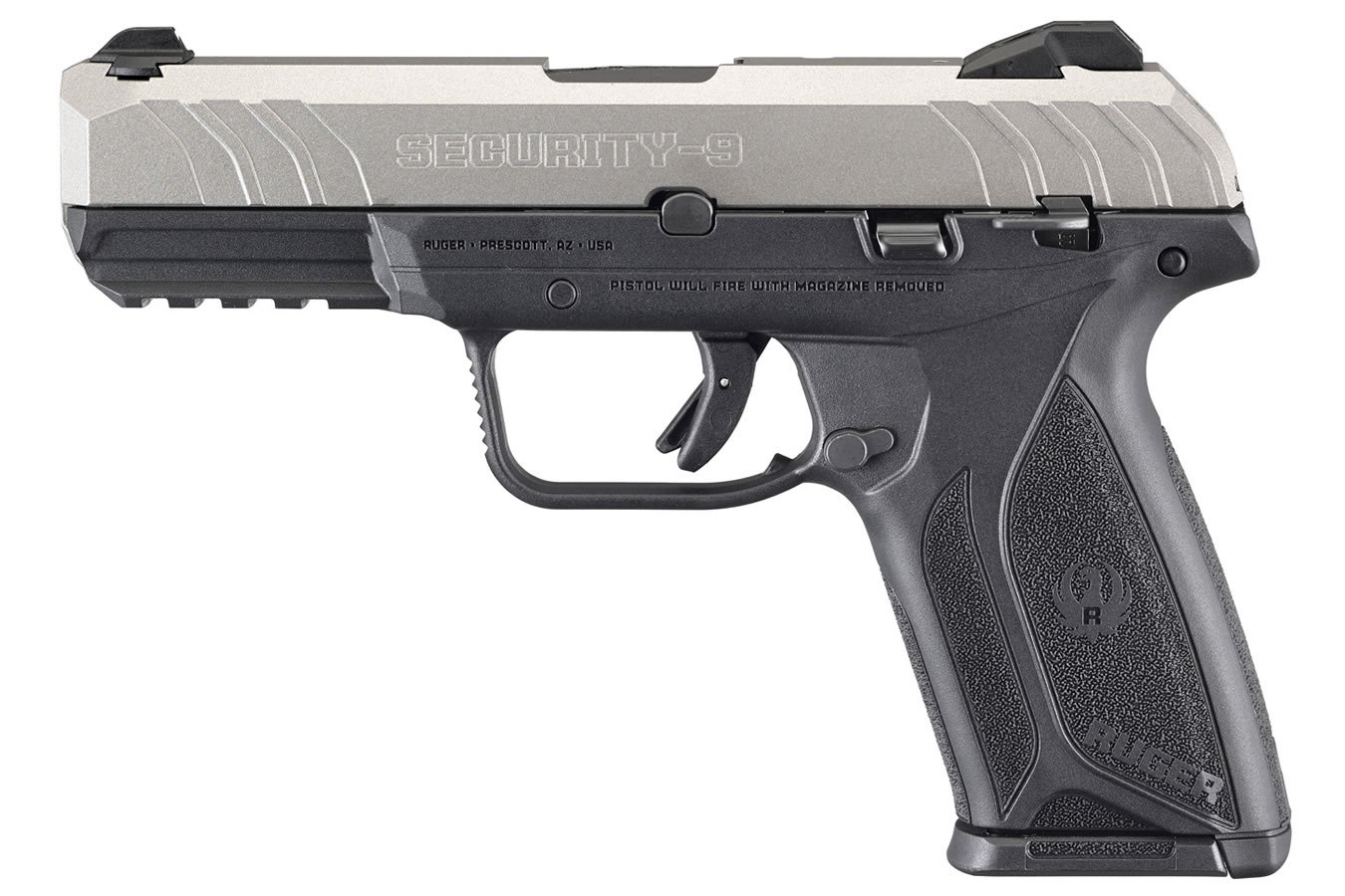 Security-9 9mm Pistol with Silver Cerakote Slide - Firearms | The Gun Shop