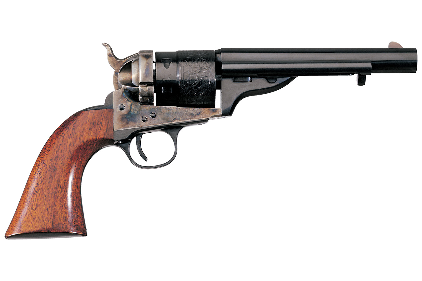 1860 Army Conversion 45 Colt with Case Hardened Frame and Engraved Cylinder - Firearms | The Gun Shop