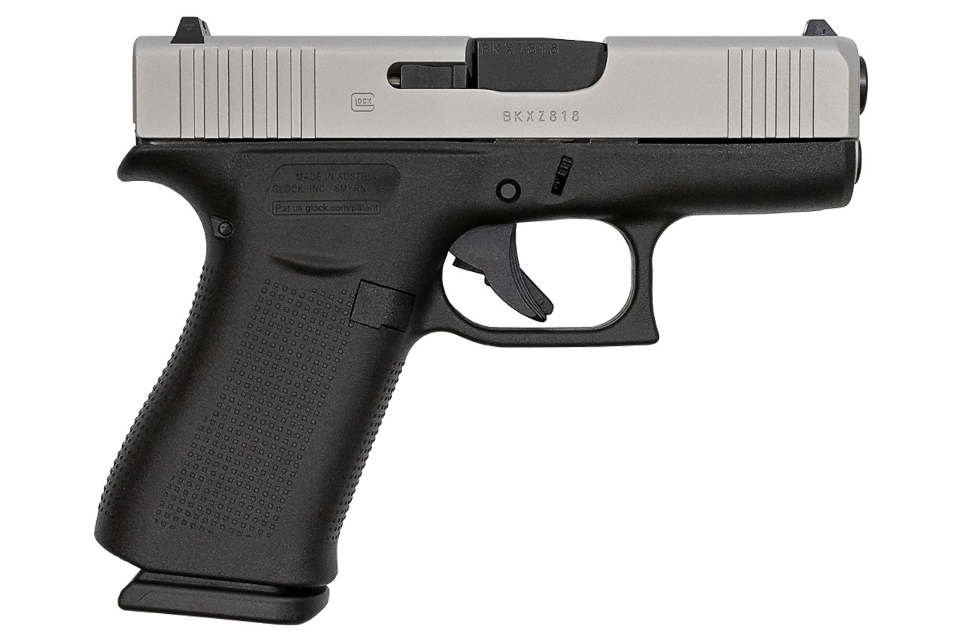 43X 9mm 10-Round Pistol with Silver Slide - Firearms | The Gun Shop