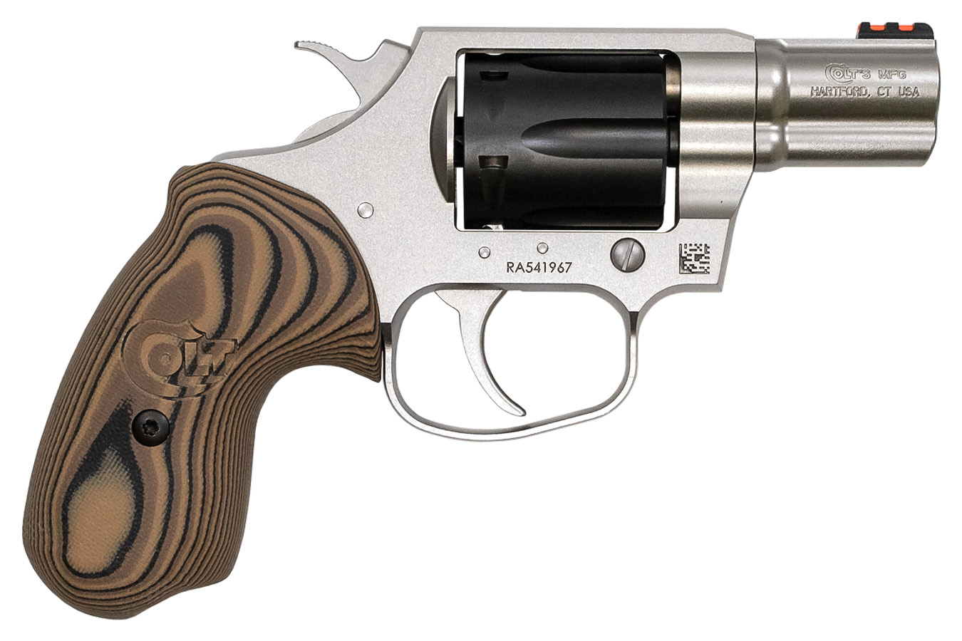 Cobra TT 38 Special +P Rated Double Action Revolver with Black DLC Cylinder - Firearms | The Gun Shop