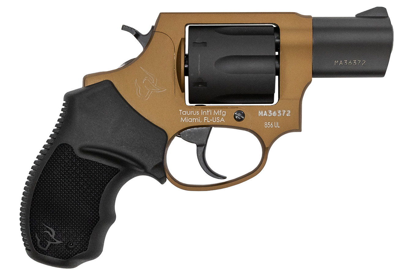 856 Ultra Lite 38 Special +P Revolver with Bronze/Black Finish - Firearms | The Gun Shop