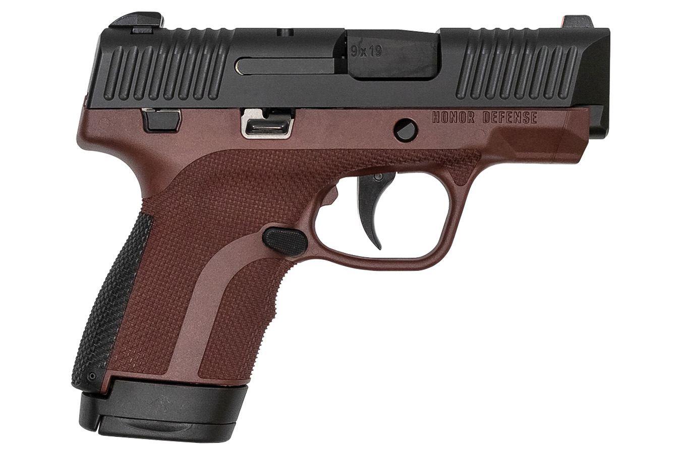 Honor Guard 9mm Sub-Compact Pistol with Mahogany Grip Frame - Firearms | The Gun Shop