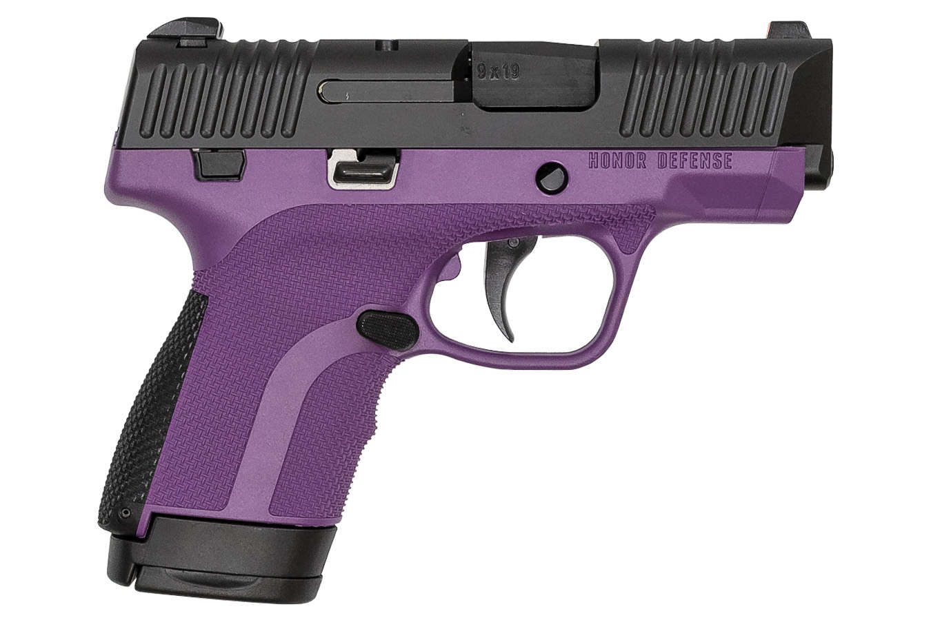 Honor Guard 9mm Sub-Compact Pistol with Purple Grip Frame - Firearms | The Gun Shop