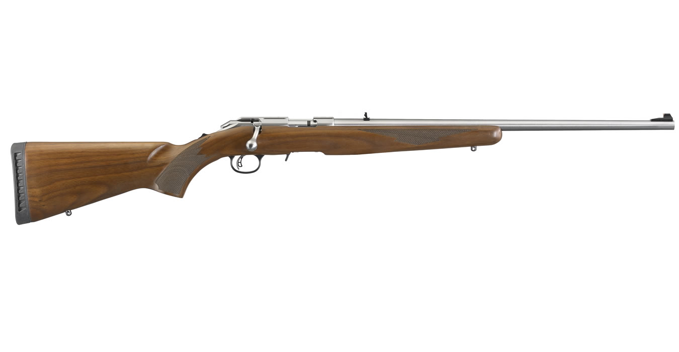 American Rimfire 17 HMR Bolt-Action Rifle with Walnut Stock and Stainless Barrel - Bolt-Action Rifles | The Gun Shop