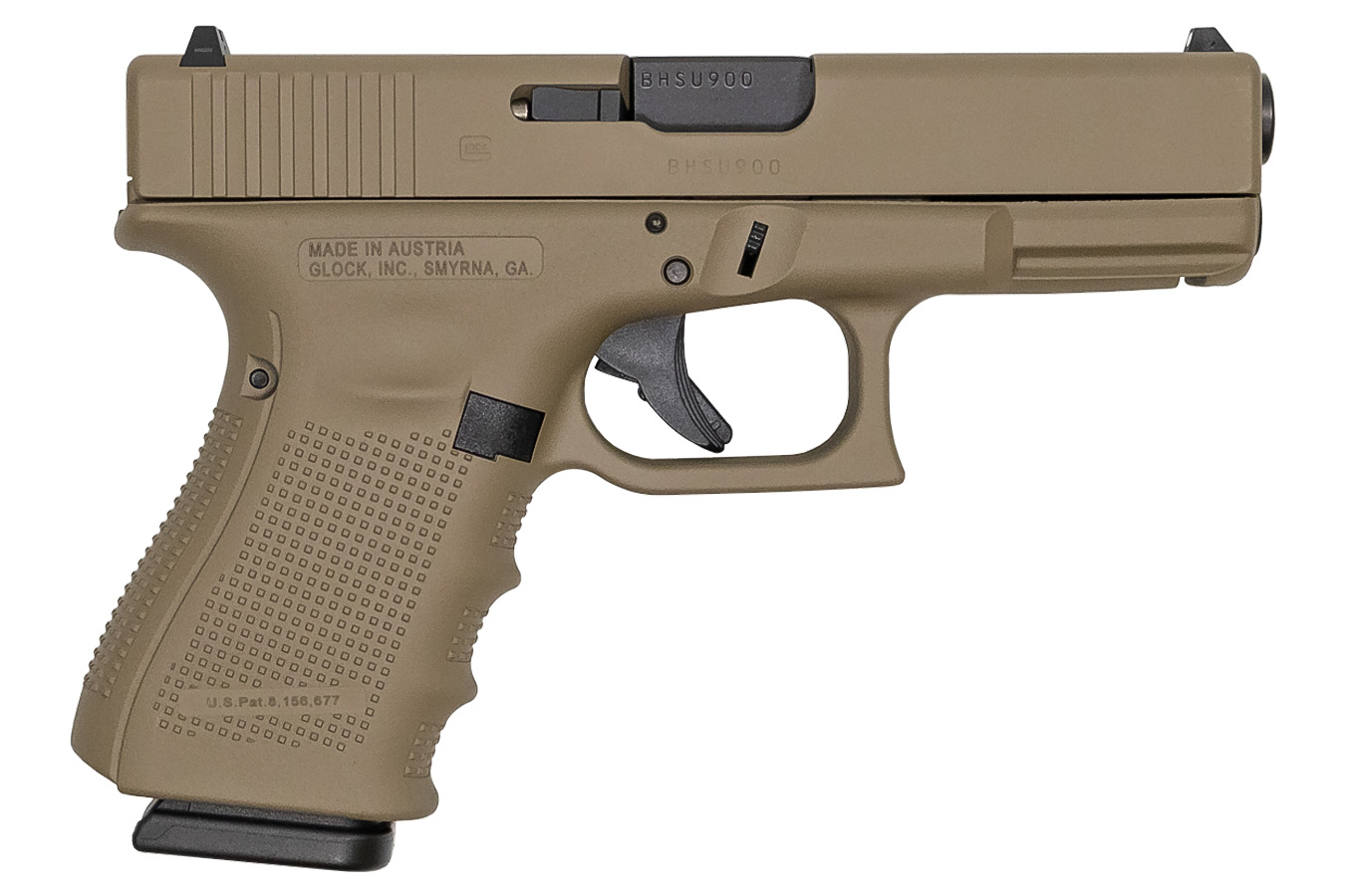 19 Gen4 9mm 15-Round Pistol with Flat Dark Earth Cerakote Finish - Firearms | The Gun Shop