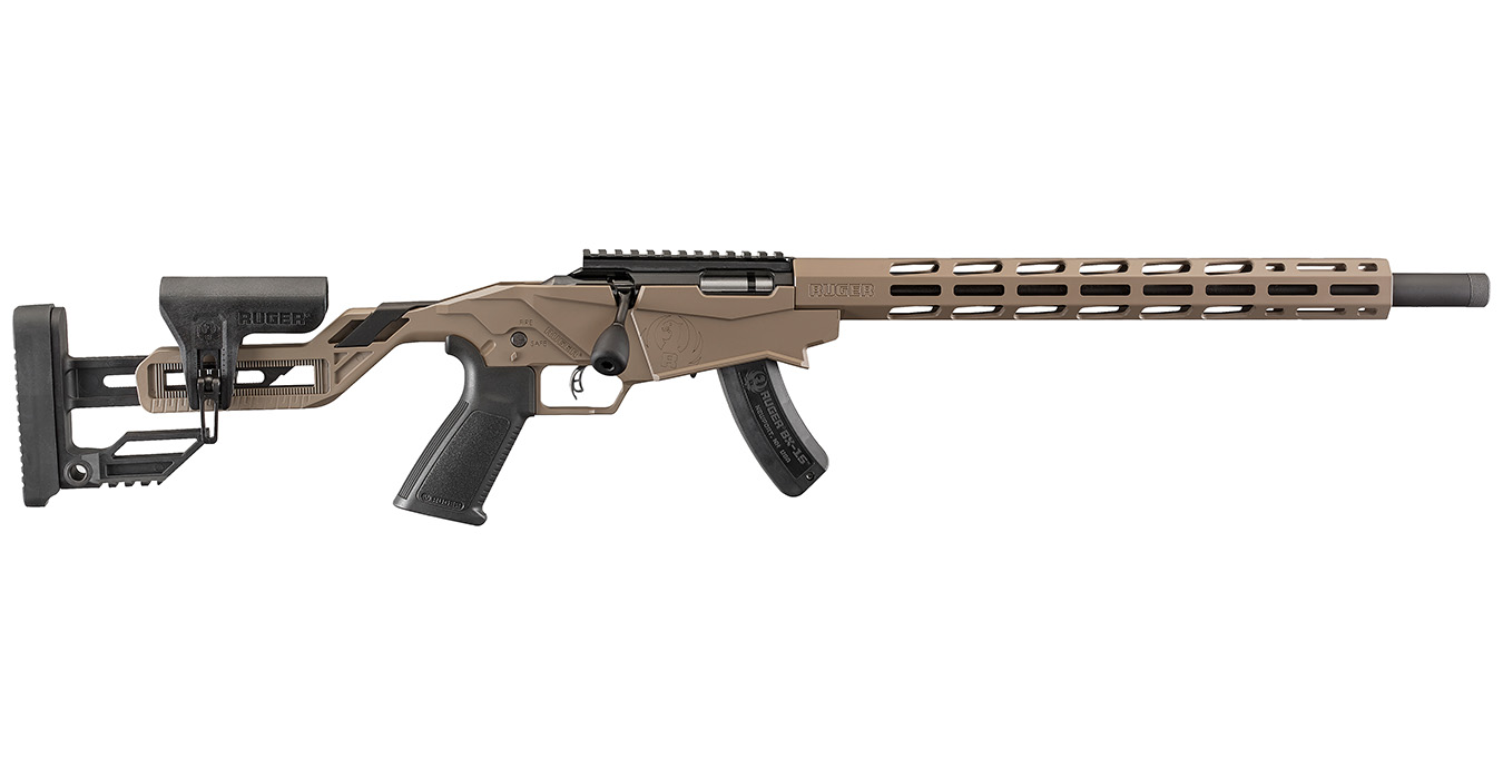 Precision Rimfire 22LR Bolt-Action Rifle with FDE Finish