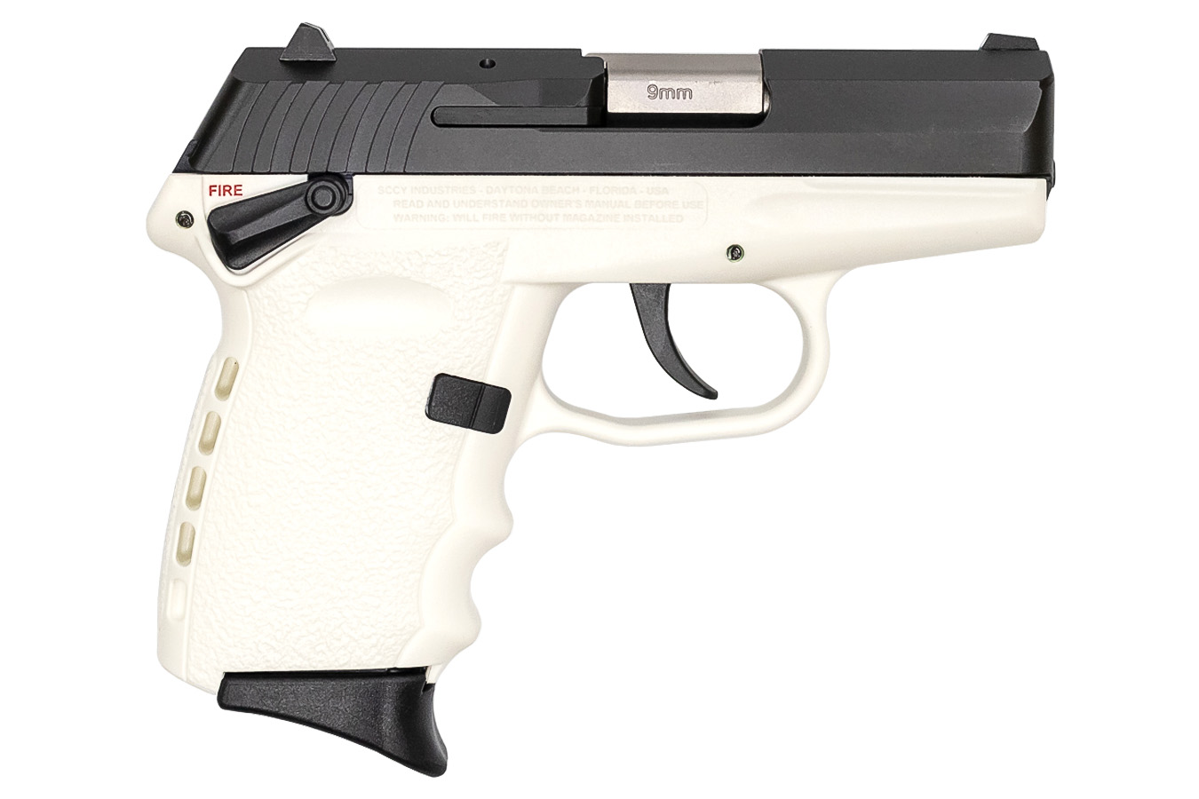 CPX-1 9mm Pistol with White Frame and Black Nitride Finish - Firearms | The Gun Shop