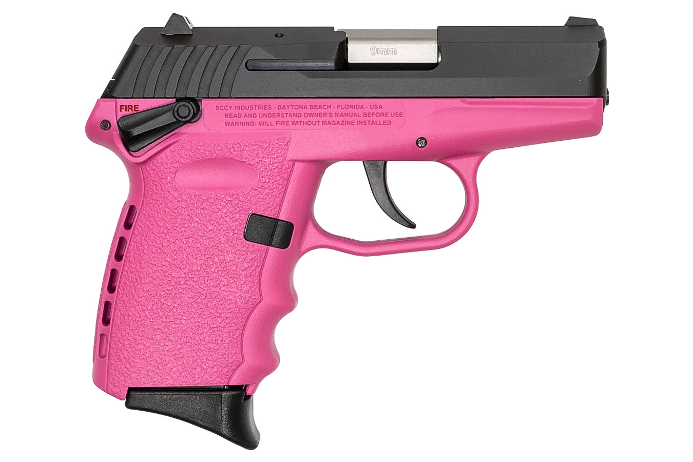 CPX-1 9mm Pistol with Pink Frame and Black Nitride Finish - Firearms | The Gun Shop