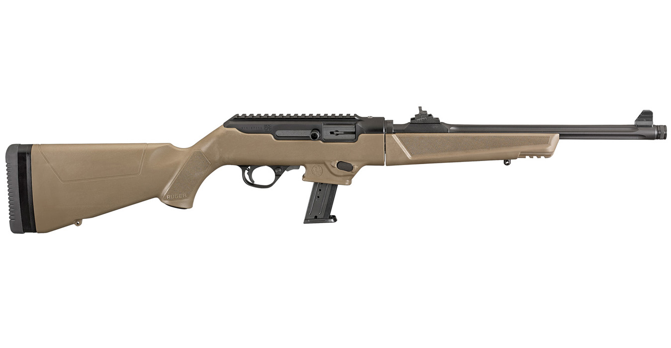 PC Carbine 9mm with FDE Stock and Threaded Barrel - Firearms | The Gun Shop