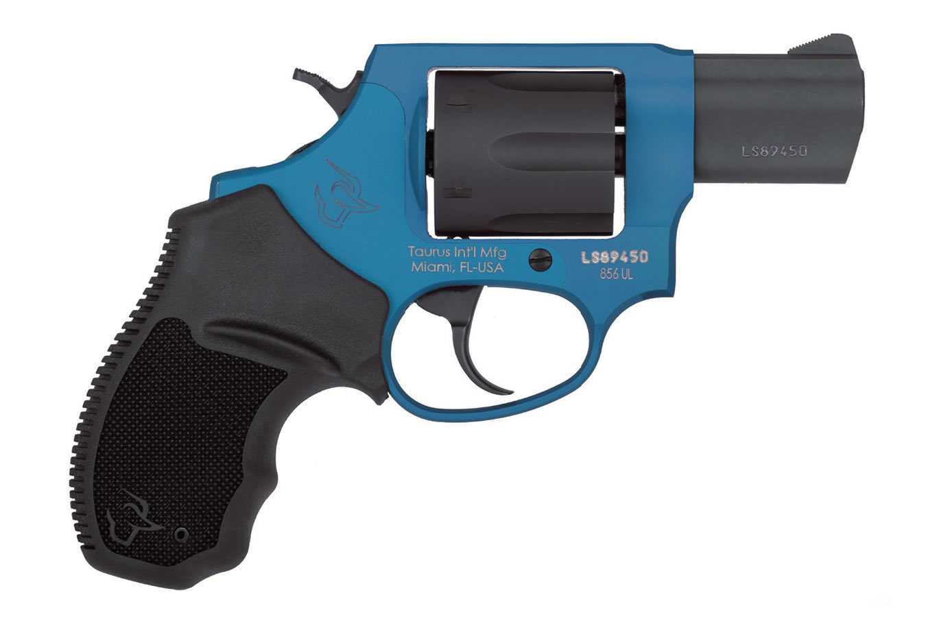 856 Ultra Lite 38 Special Revolver with Azure/Black Finish - Firearms | The Gun Shop