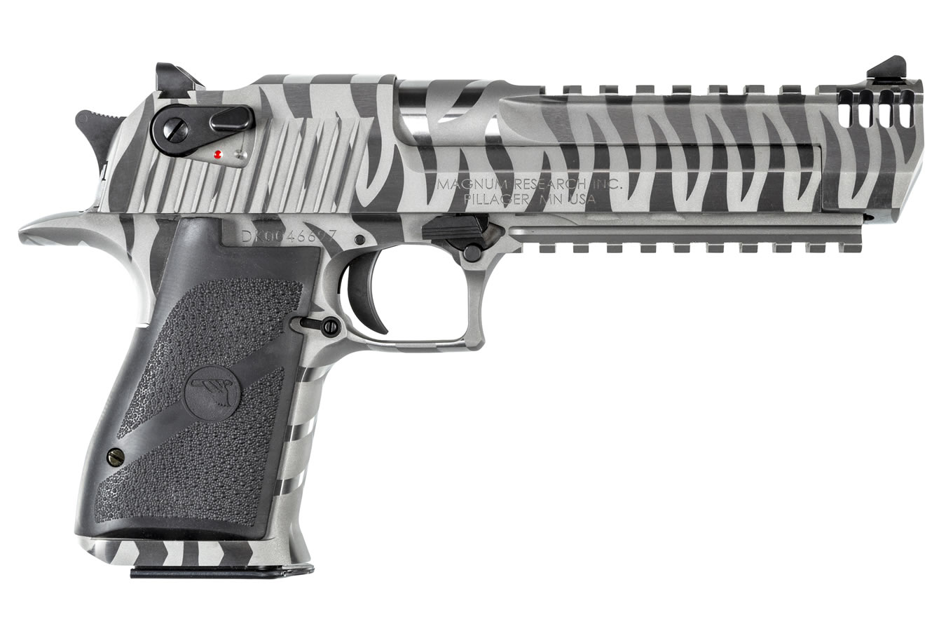 Desert Eagle Mark XIX 50 AE Pistol with White Tiger Stripe Finish - Firearms | The Gun Shop