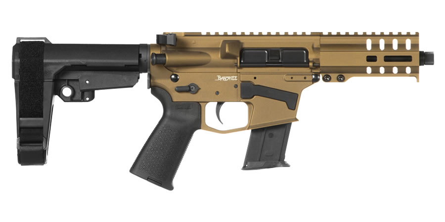 Banshee 300 Mk57 5.7x28mm Semi-Automatic Pistol w/ Burnt Bronze Cerakote Finish