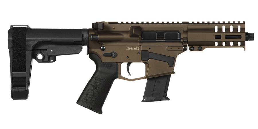 Banshee 300 Mk57 5.7x28mm Semi-Automatic Pistol with Midnight Bronze Cerakote Finish - Firearms | The Gun Shop