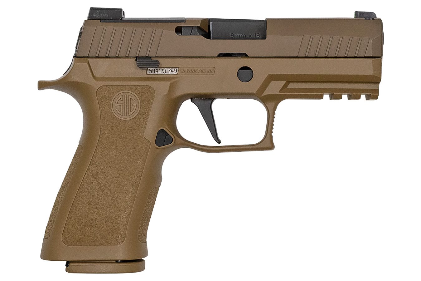 P320 X-Carry 9mm 17-Round Pistol with Coyote Tan Finish - Firearms | The Gun Shop