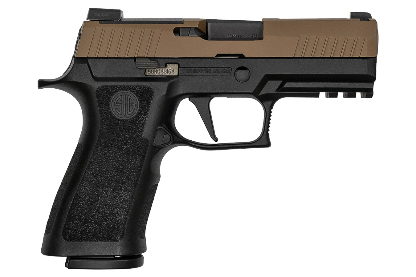 P320 X-Carry 9mm 17-Round Pistol Two Tone with Coyote Tan Slide and Black Frame - Firearms | The Gun Shop