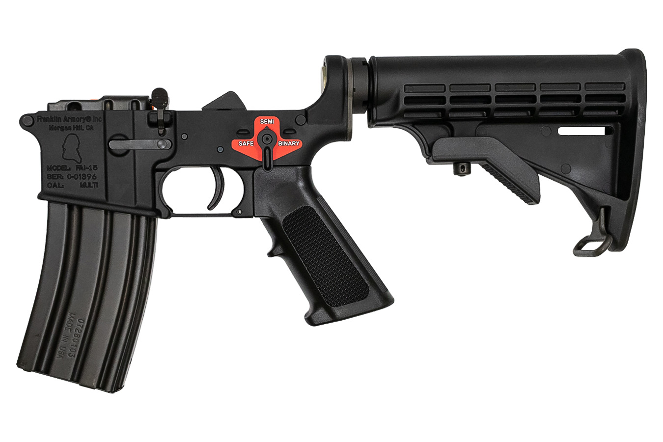 BFS III 5.56mm NATO M4-Built Lower with Binary Trigger
