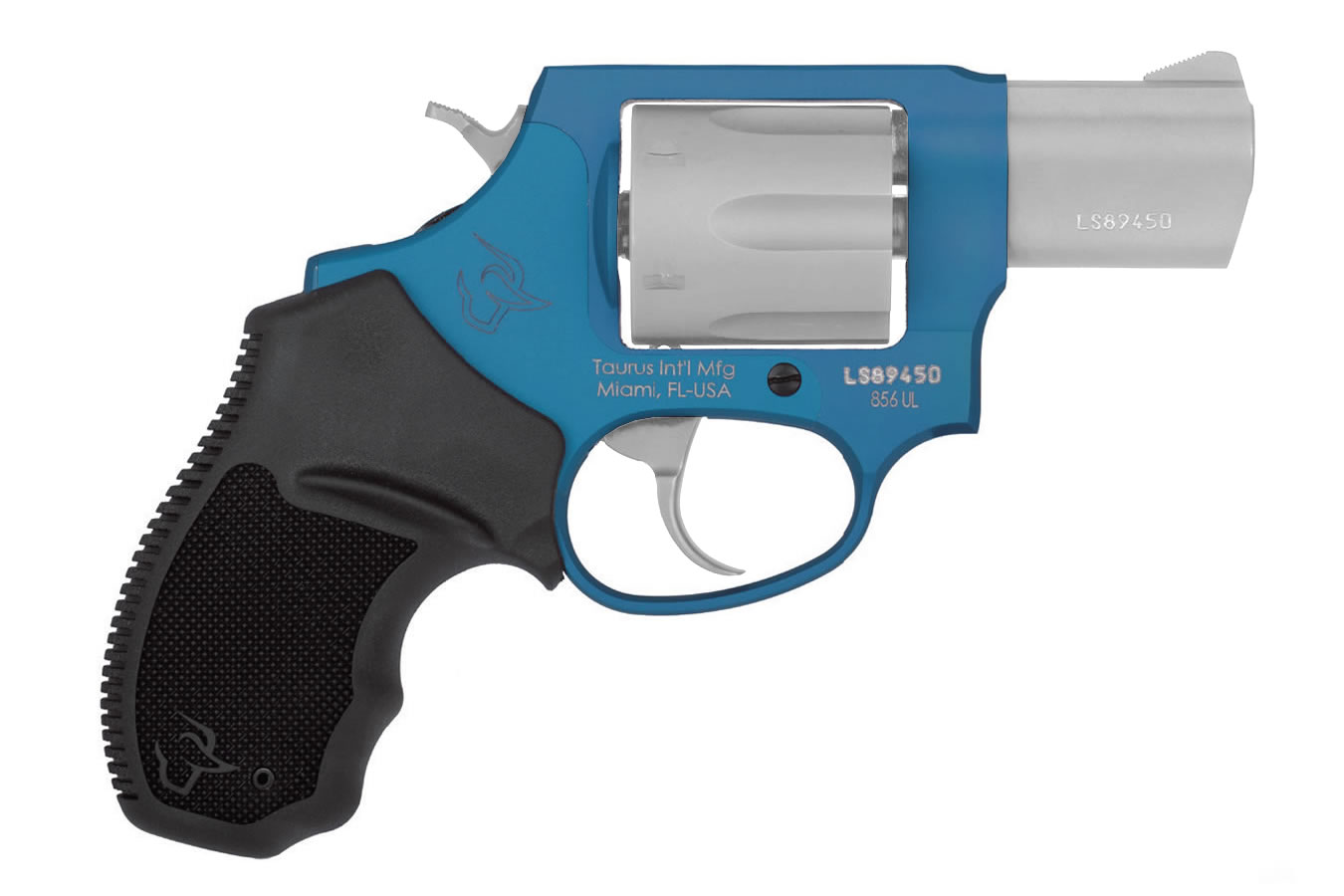 856 Ultra Lite 38 Special Revolver with Azure/Stainless Finish - Firearms | The Gun Shop