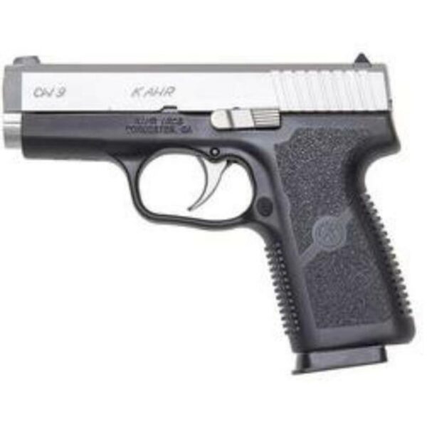 Kahr CW9 9mm, 3.6", 7rd, Night Sights, Polymer Frame, Stainless Steel Finish