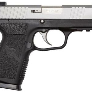 Kahr Arms S9 9mm, 3.6" Barrel, 7rd, Black Polymer Frame, Stainless Steel Slide