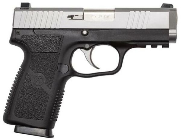 Kahr Arms S9 9mm, 3.6" Barrel, 7rd, Black Polymer Frame, Stainless Steel Slide