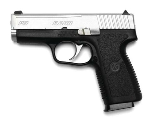 Kahr Arms P9 Standard DAO 9mm 3.5" Barrel, Synthetic Grip Black Poly Frame/Stainless, 7rd