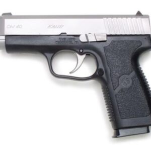 Kahr Arms CW40 Standard DAO 40S&W 3.6" Barrel, Black Poly Grip Black Poly Fram, 6rd