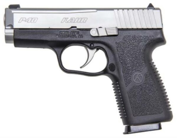 Kahr Arms P40 Standard DAO 40S&W, 3.5" Barrel, Black, Poly Frame, SS, 6rd